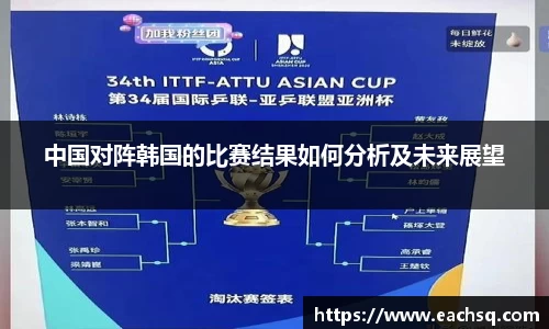 中国对阵韩国的比赛结果如何分析及未来展望